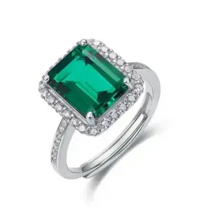 Lab-Grown Emeralds — emerald ring